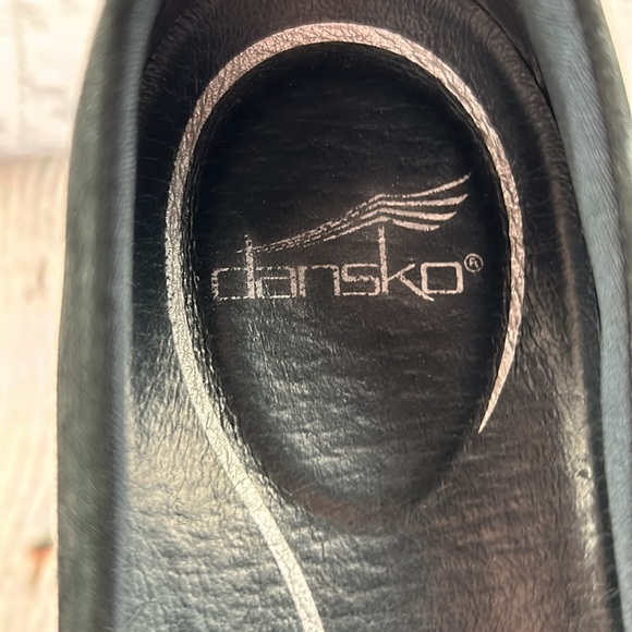 DANSKO LULU Black Suede Ankle Strap Mary Jane Flats - Picture 10 of 17